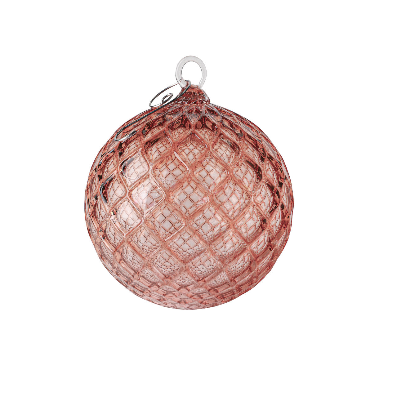 Wintergreen Set of 6 Mixed Handblown Glass Ornaments