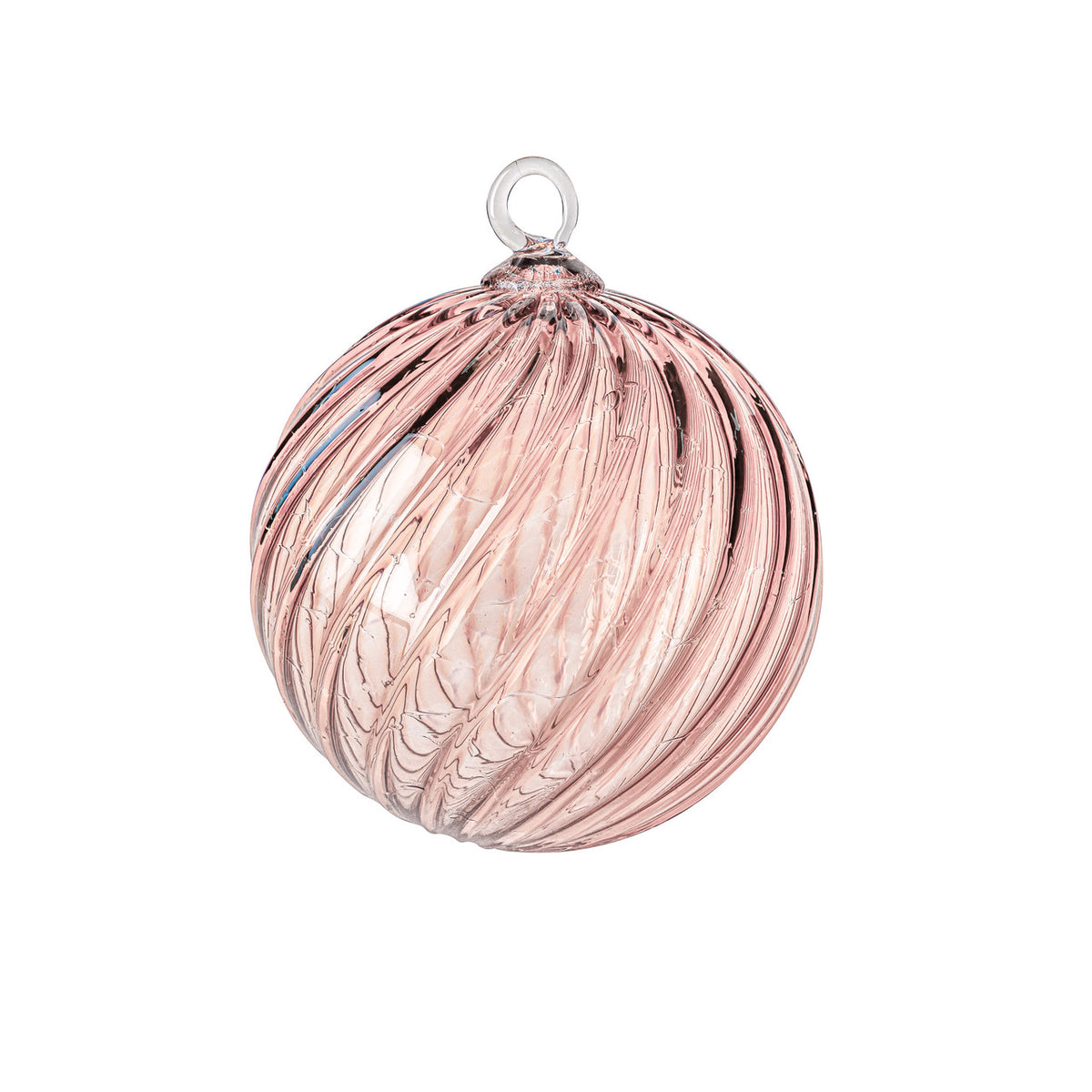 Pink Lemonade Handblown Glass Ornament