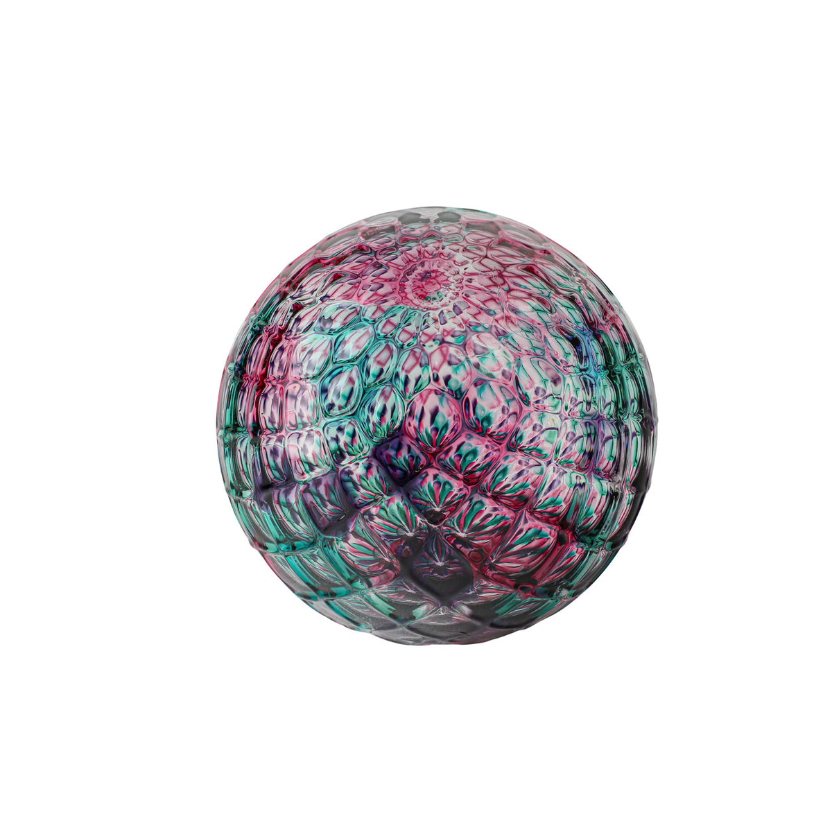 Holiday Sweater Handblown Glass Ornament