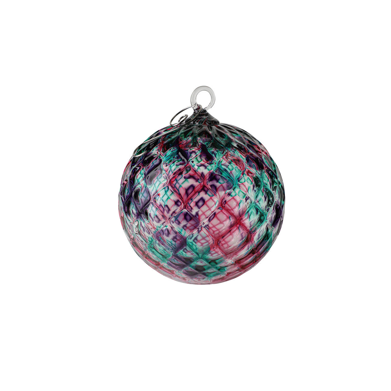 Candy Cane Set of 6 Mixed Handblown Glass Ornaments