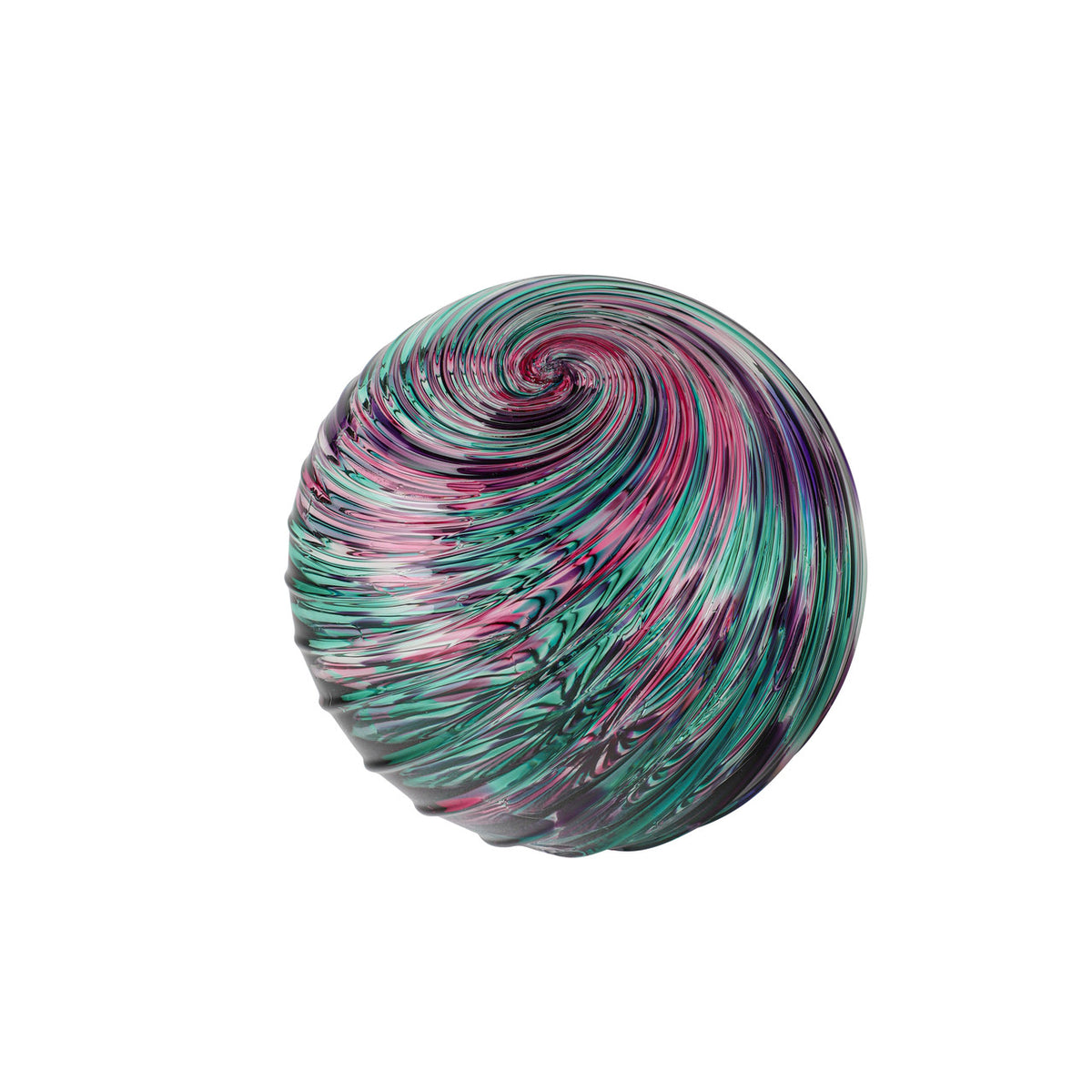 Holiday Sweater Handblown Glass Ornament
