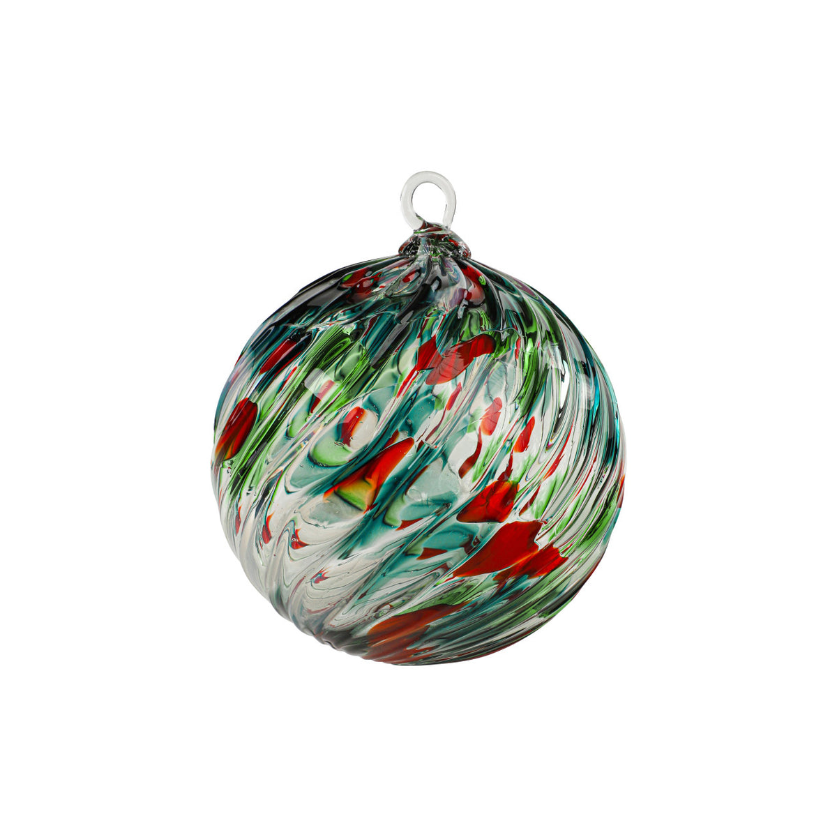 Holiday Traditions Handblown Glass Ornament