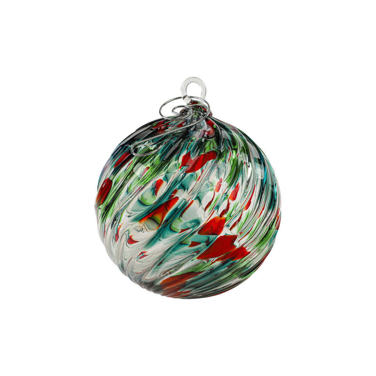 Holiday Traditions Handblown Glass Ornament