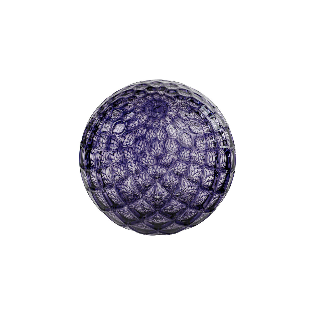 Indigo Handblown Glass Ornament