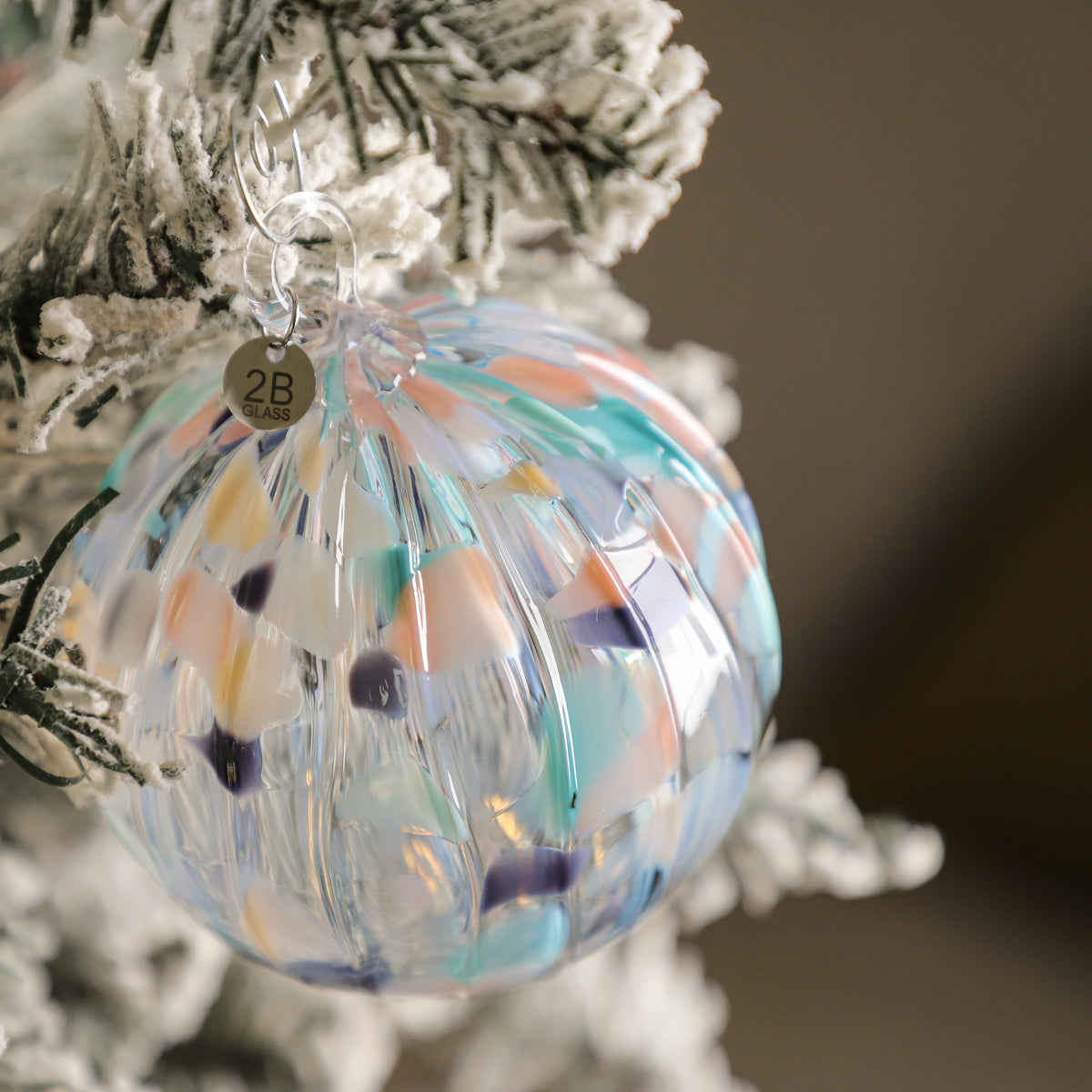 Island Holiday Handblown Glass Ornament