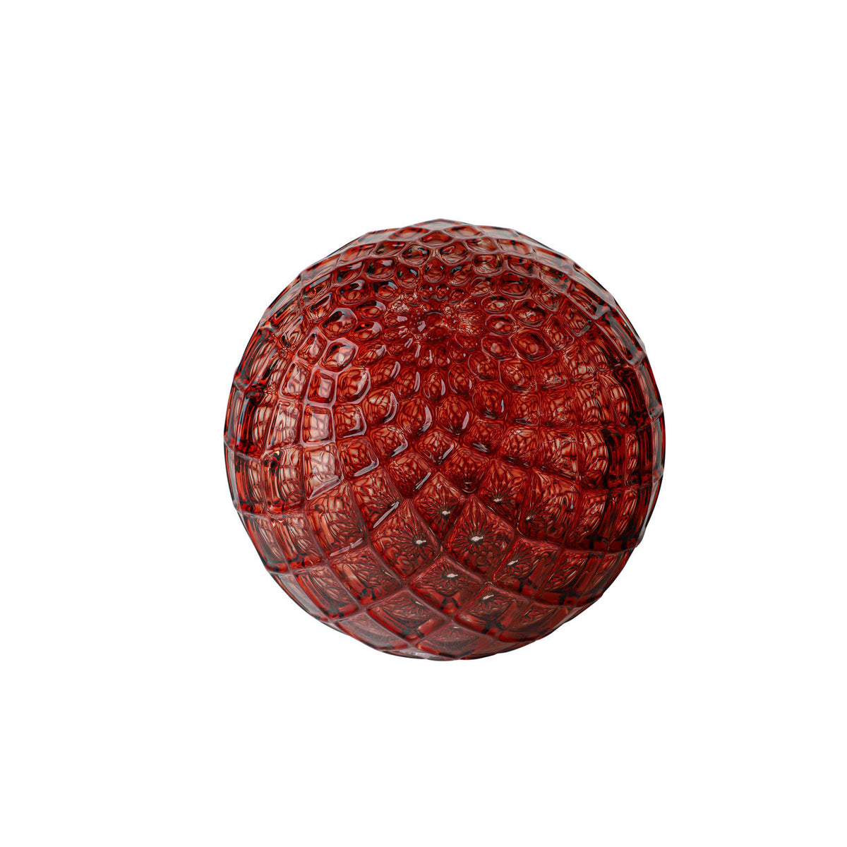 Black Cherry Handblown Glass Ornament