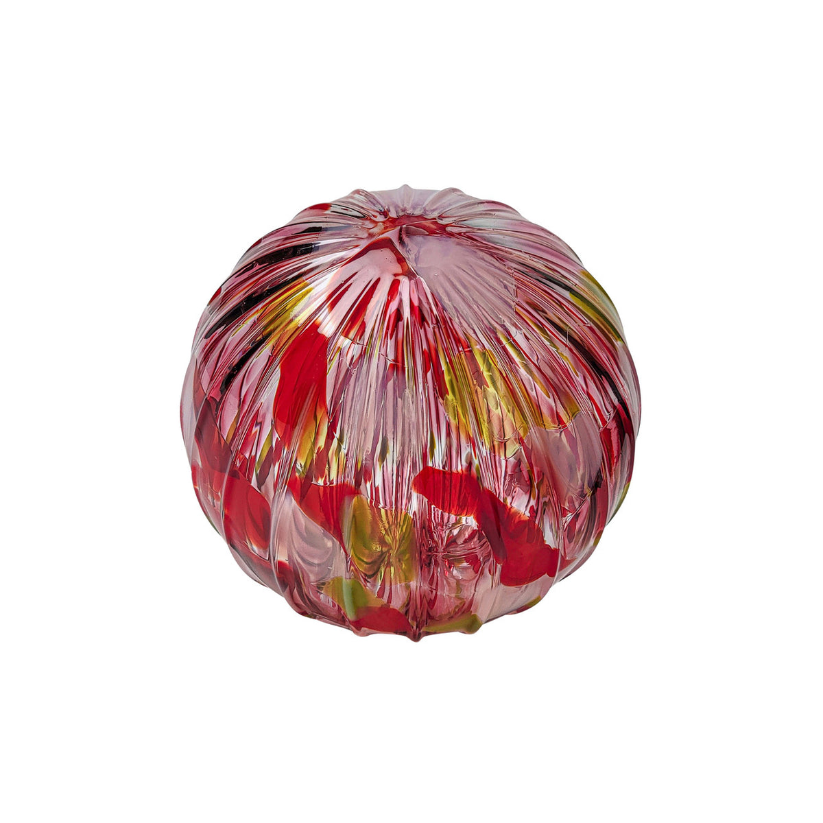 Jolly Handblown Glass Ornament