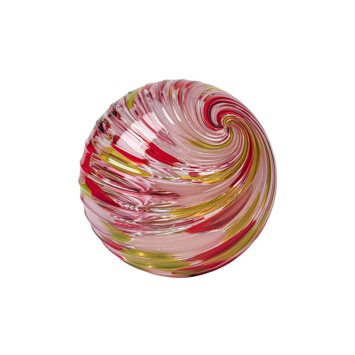 Jolly Handblown Glass Ornament