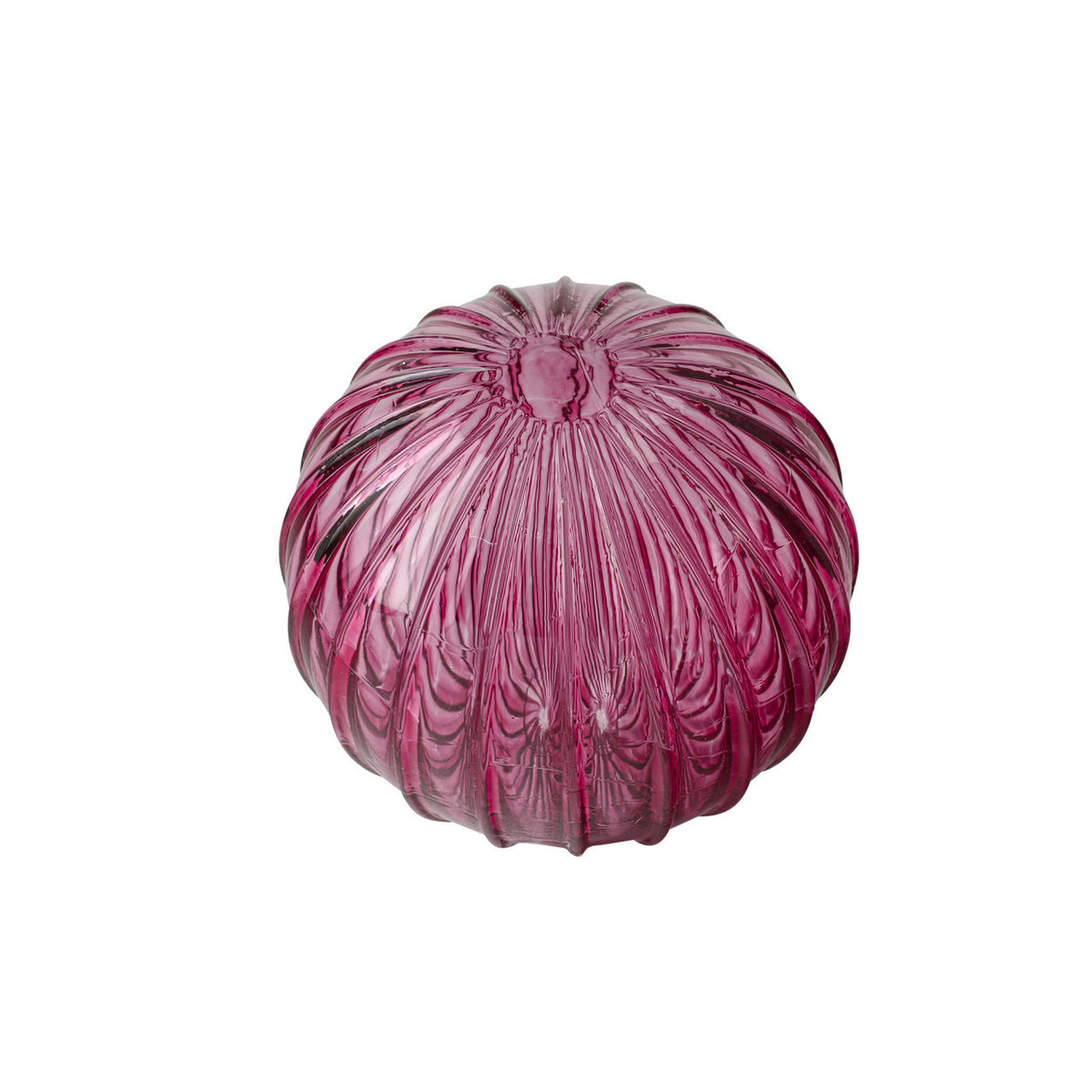 Raspberry Handblown Glass Ornament
