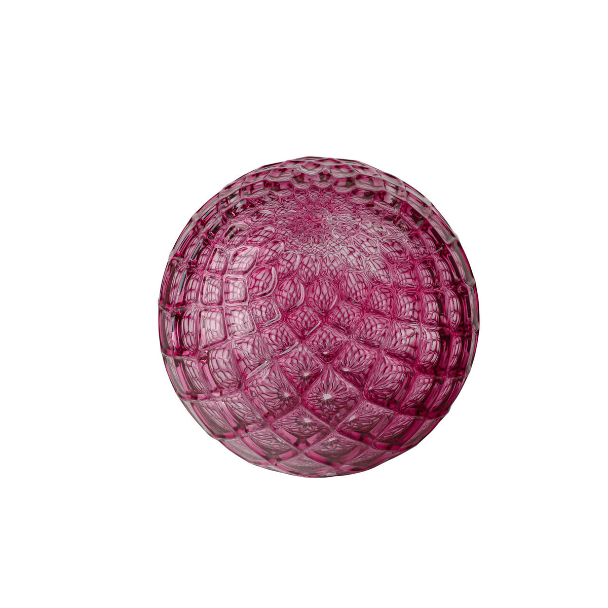 Raspberry Handblown Glass Ornament