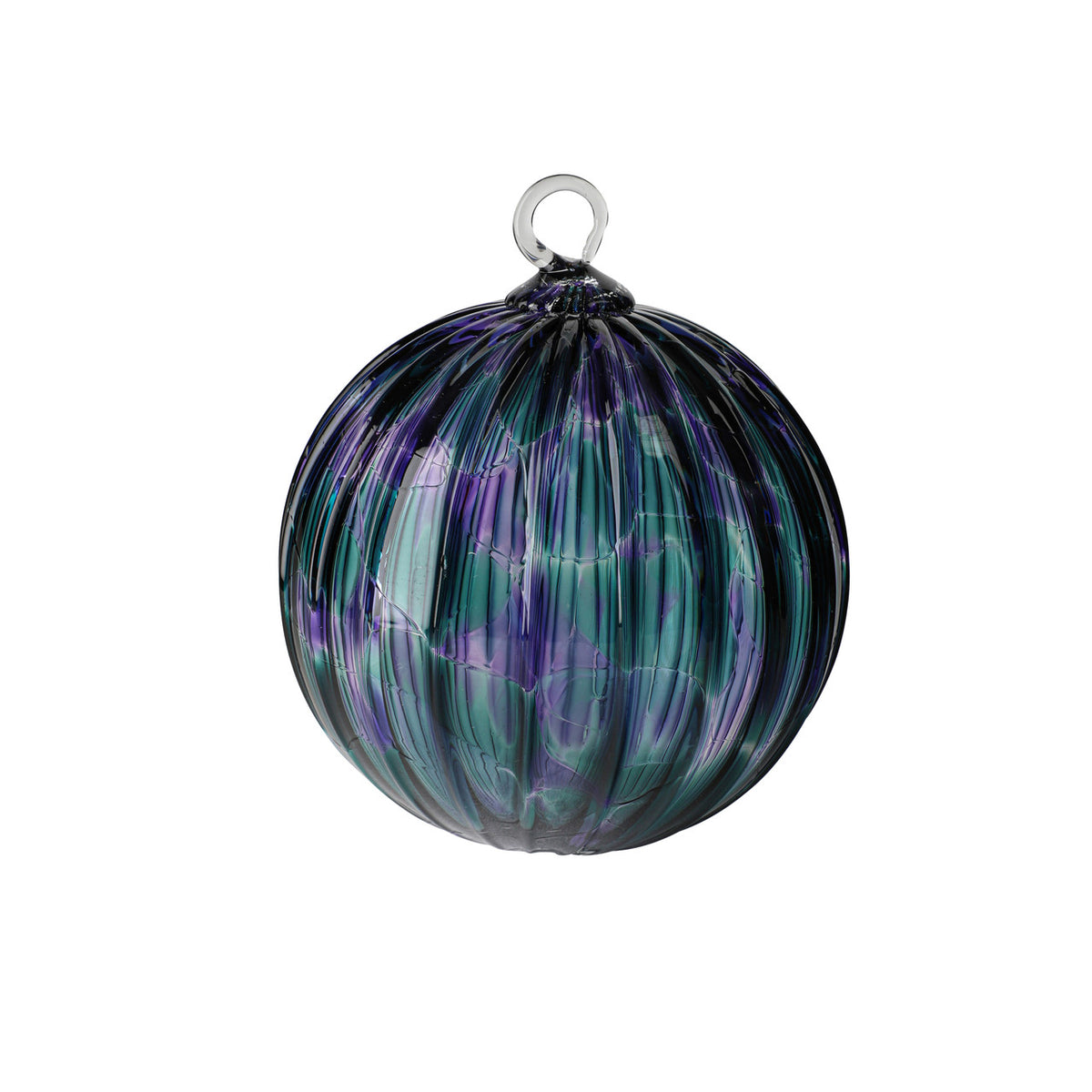 June Birthstone Handblown Glass Ornament