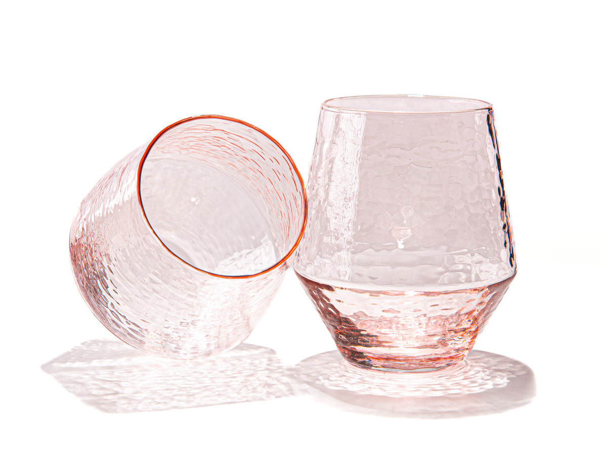 ROSE | Sparkling Stemless Glassware