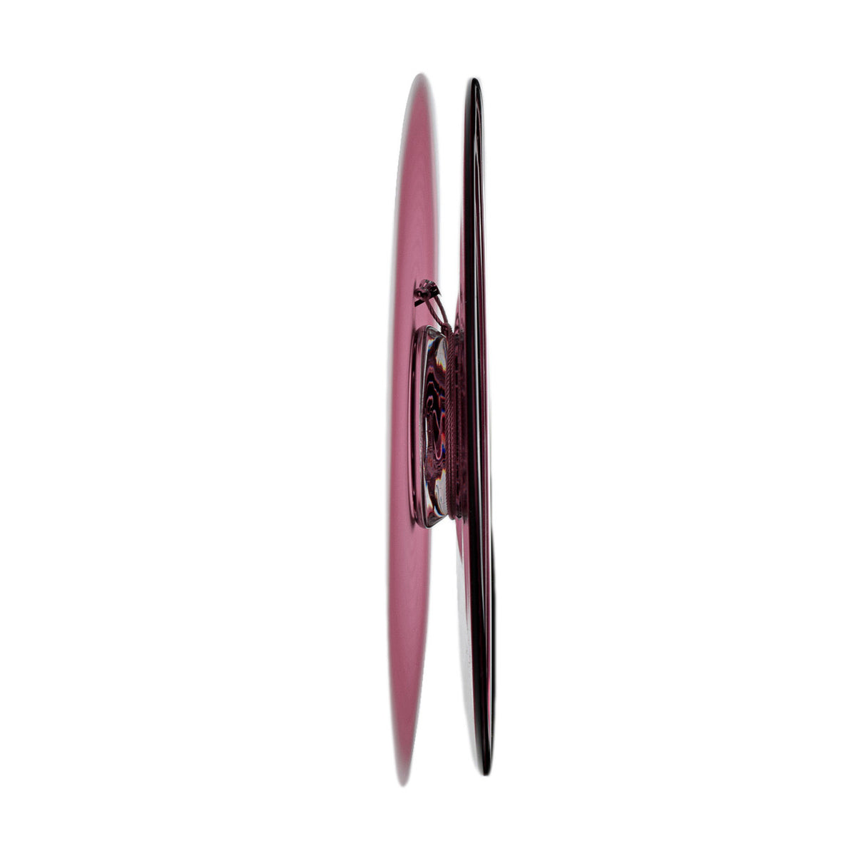 Plum Spiral Rondel
