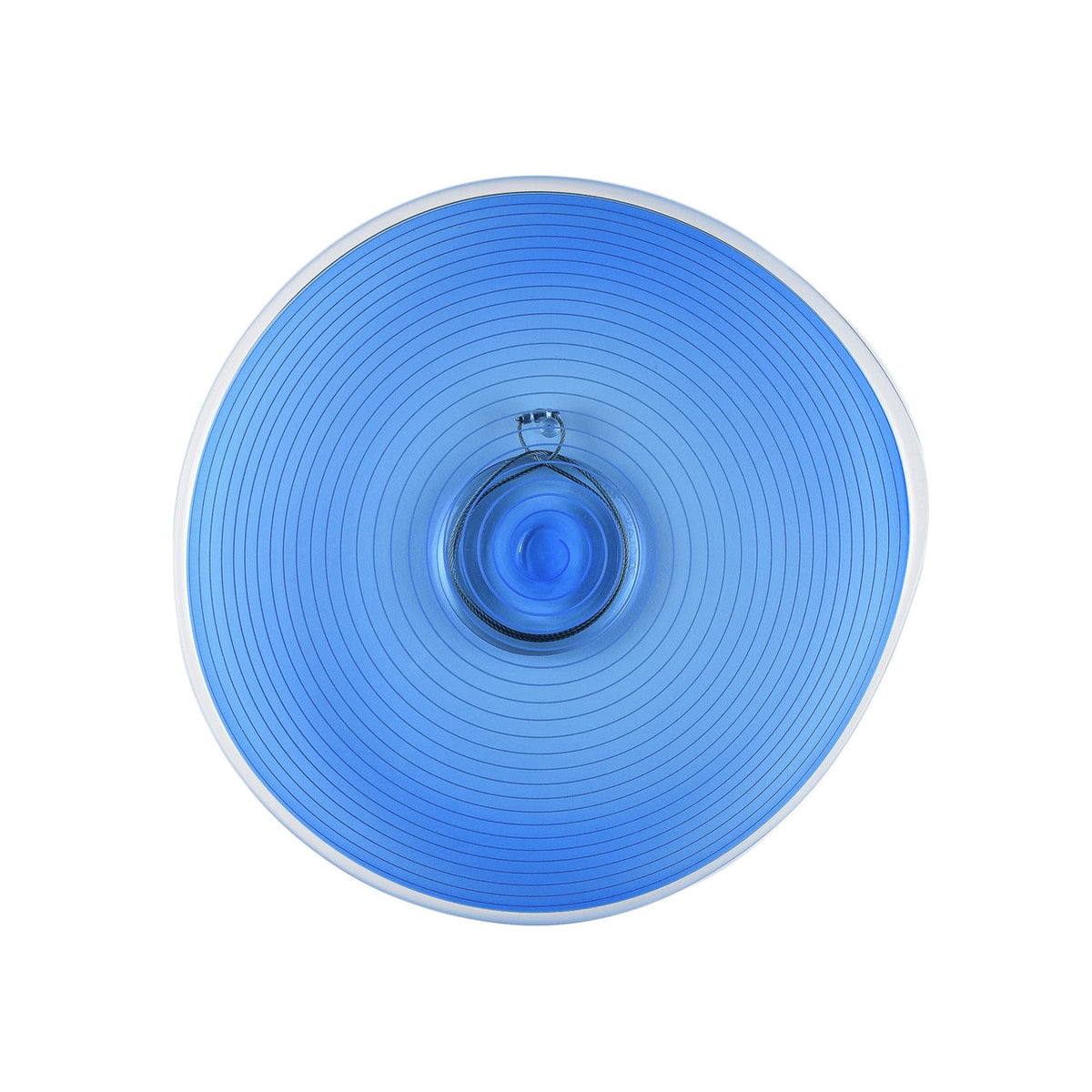 Moroccan Blue Spiral Rondel
