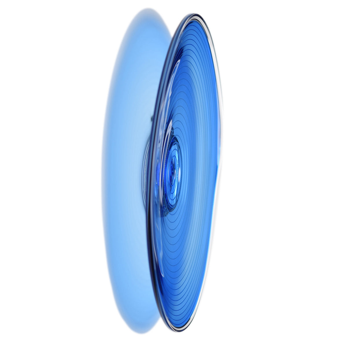 Moroccan Blue Spiral Rondel