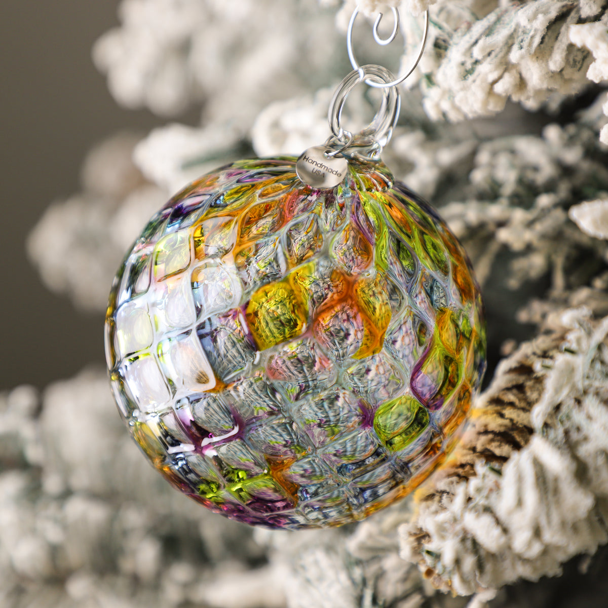 Make A Wish Handblown Glass Ornament