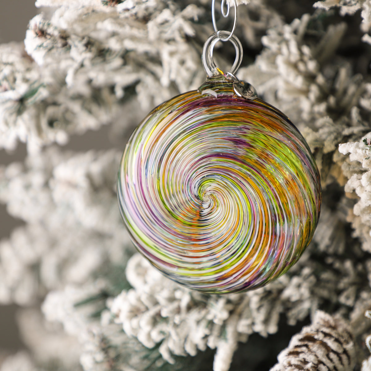 Make A Wish Handblown Glass Ornament