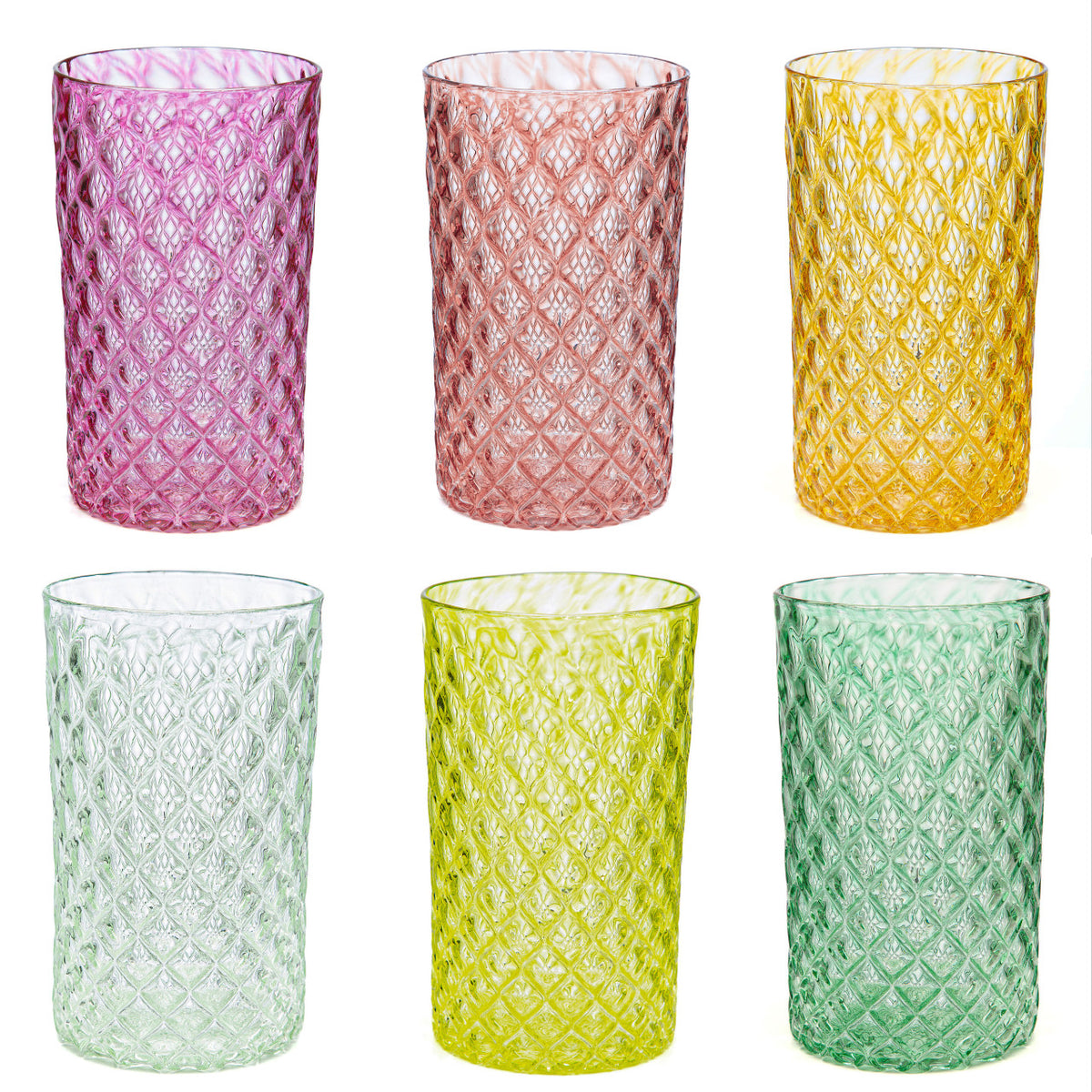 Malibu Mandala Glass Set