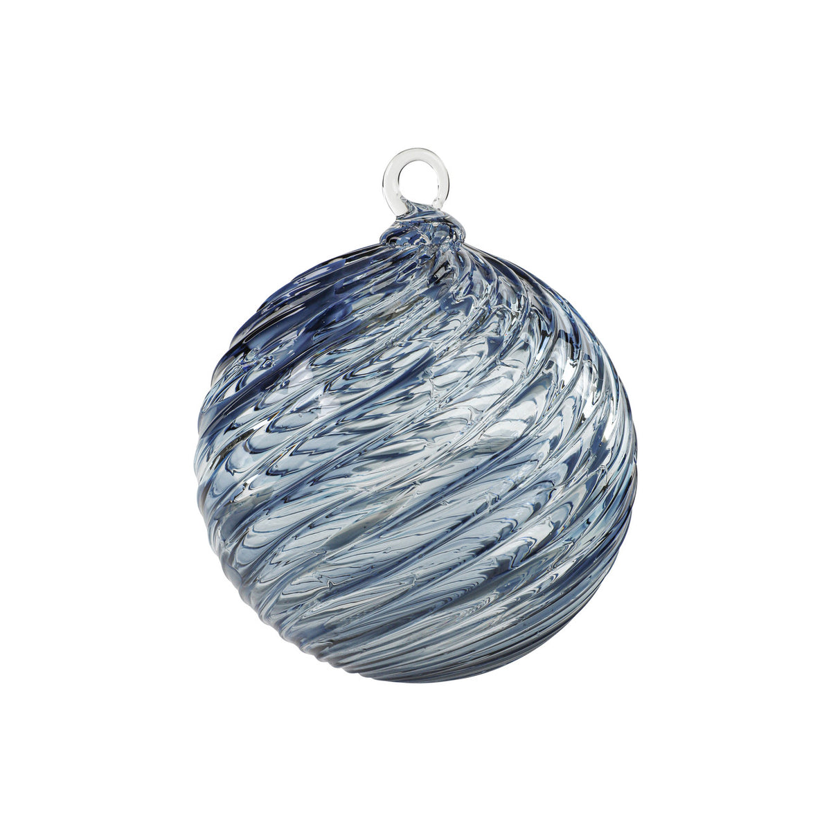 Mount Shasta, CA Handblown Glass Ornament