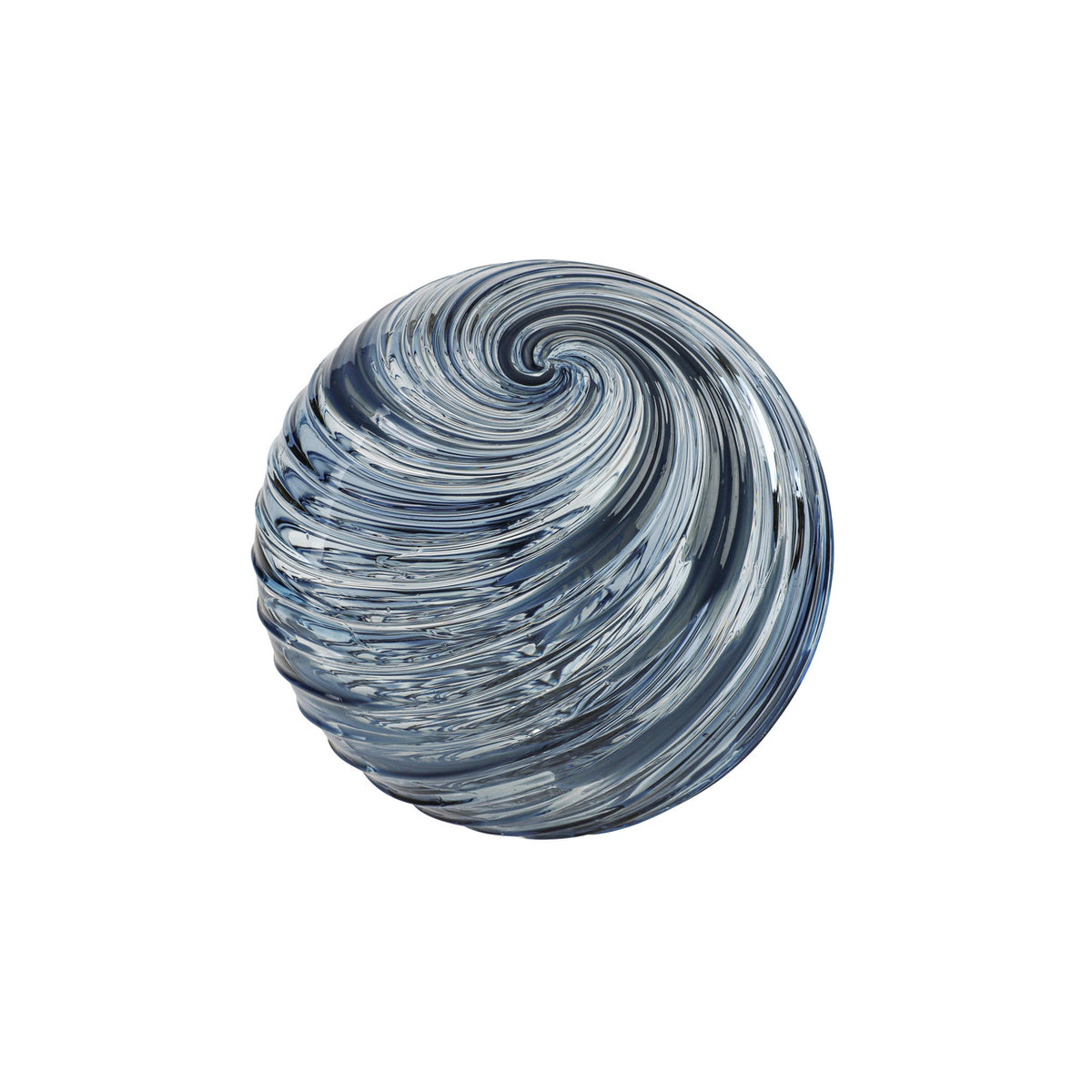 Mount Shasta, CA Handblown Glass Ornament