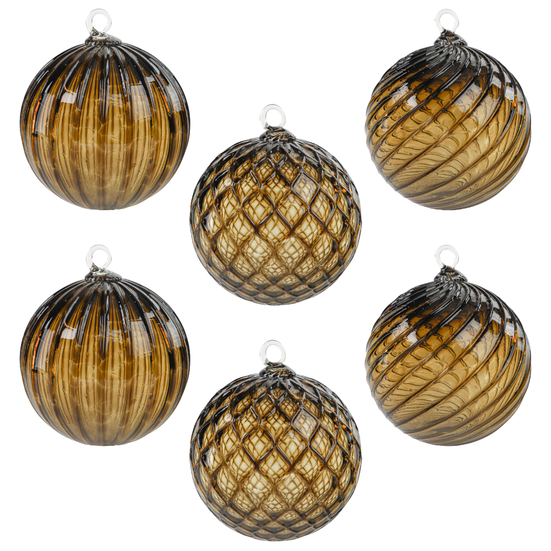 Manzanilla Handblown Glass Ornament