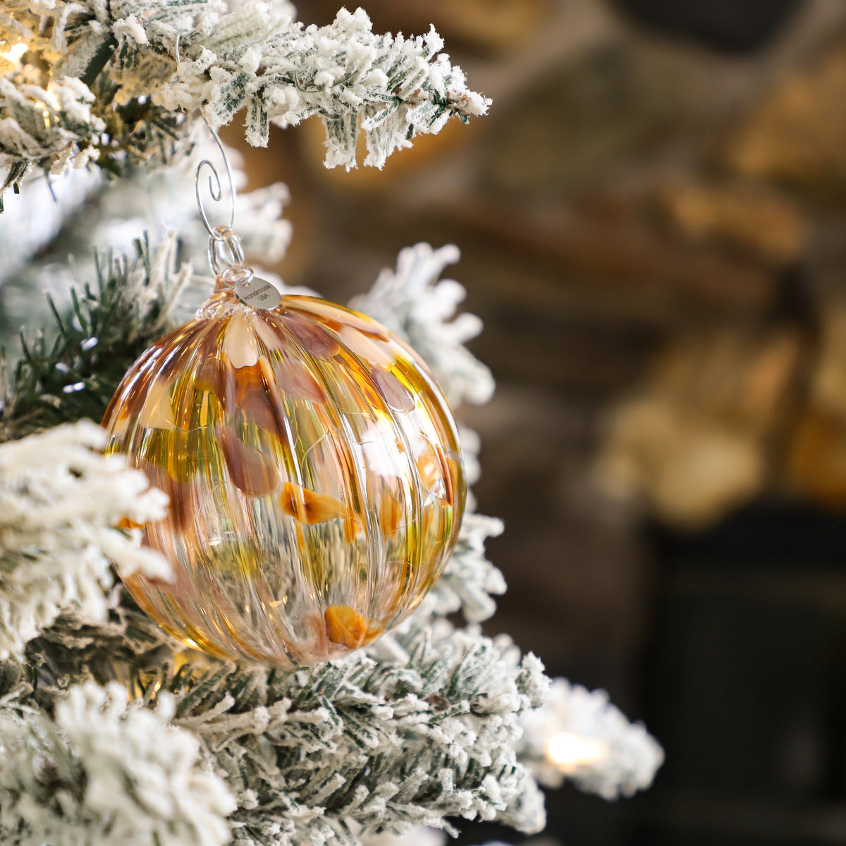 Maple & Mulberry Handblown Glass Ornament