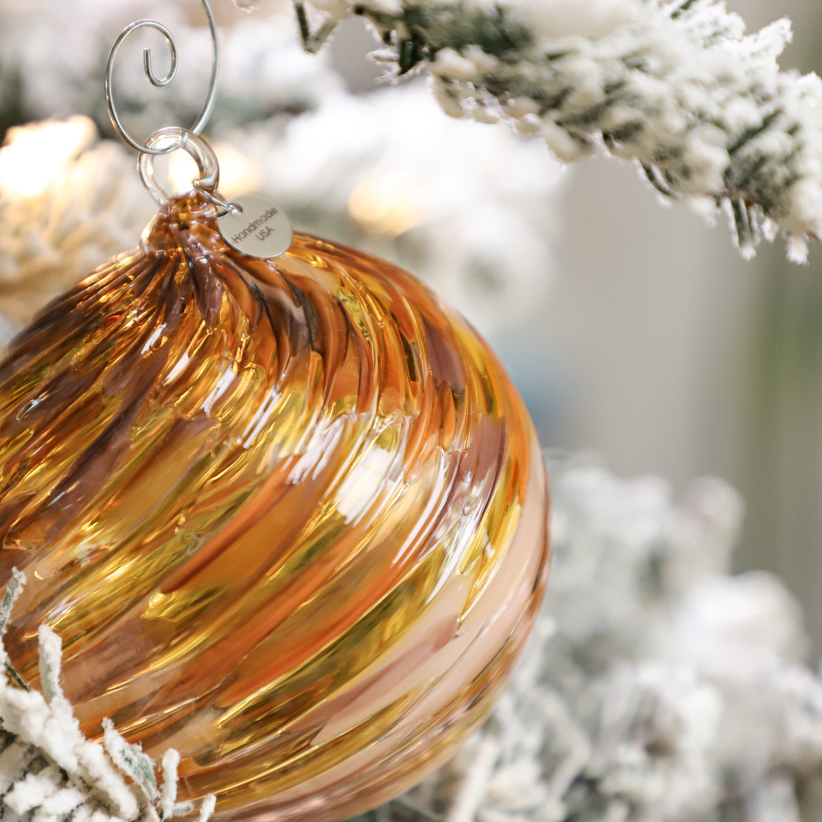 Maple & Mulberry Handblown Glass Ornament