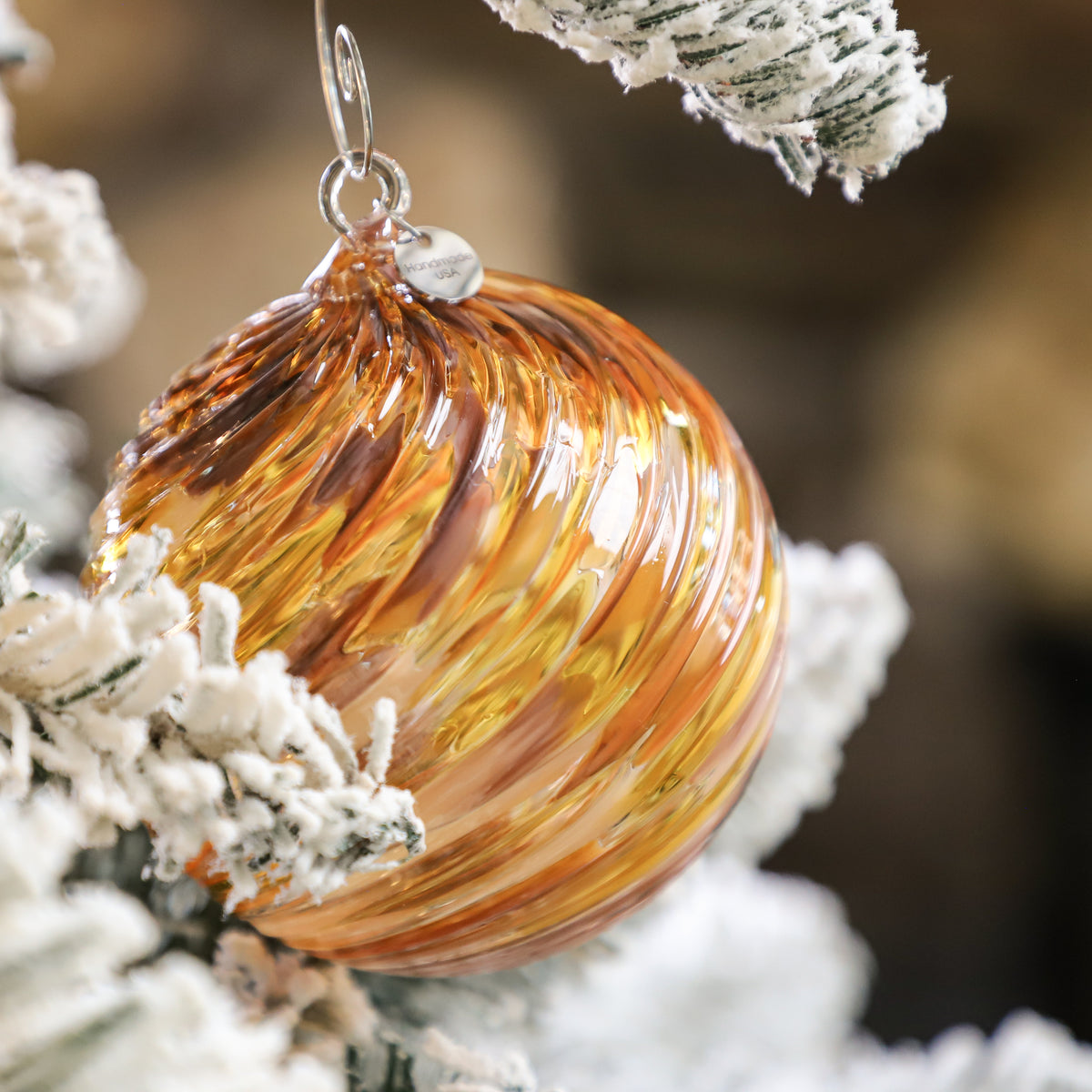 Maple & Mulberry Handblown Glass Ornament