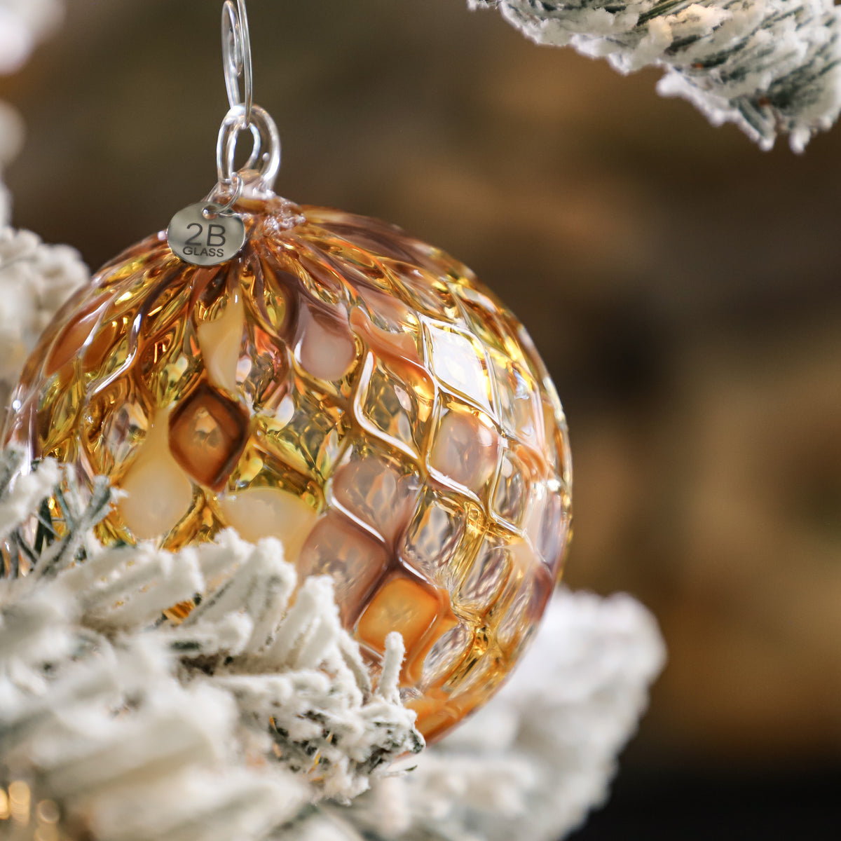 Maple & Mulberry Handblown Glass Ornament