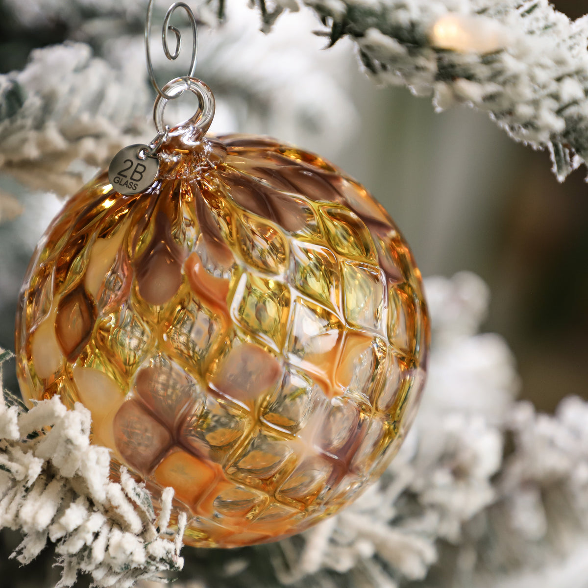Maple & Mulberry Handblown Glass Ornament