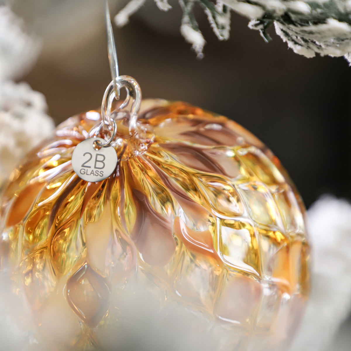 Maple & Mulberry Handblown Glass Ornament