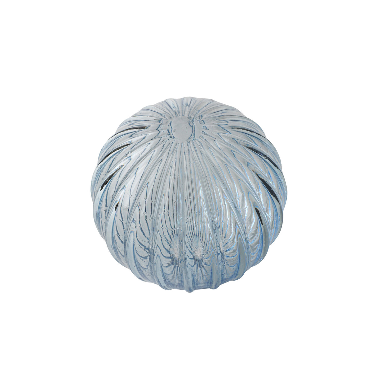 March Birthstone Handblown Glass Ornament