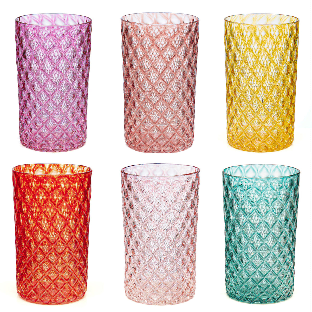 Marrakesh Mandala Glass Set