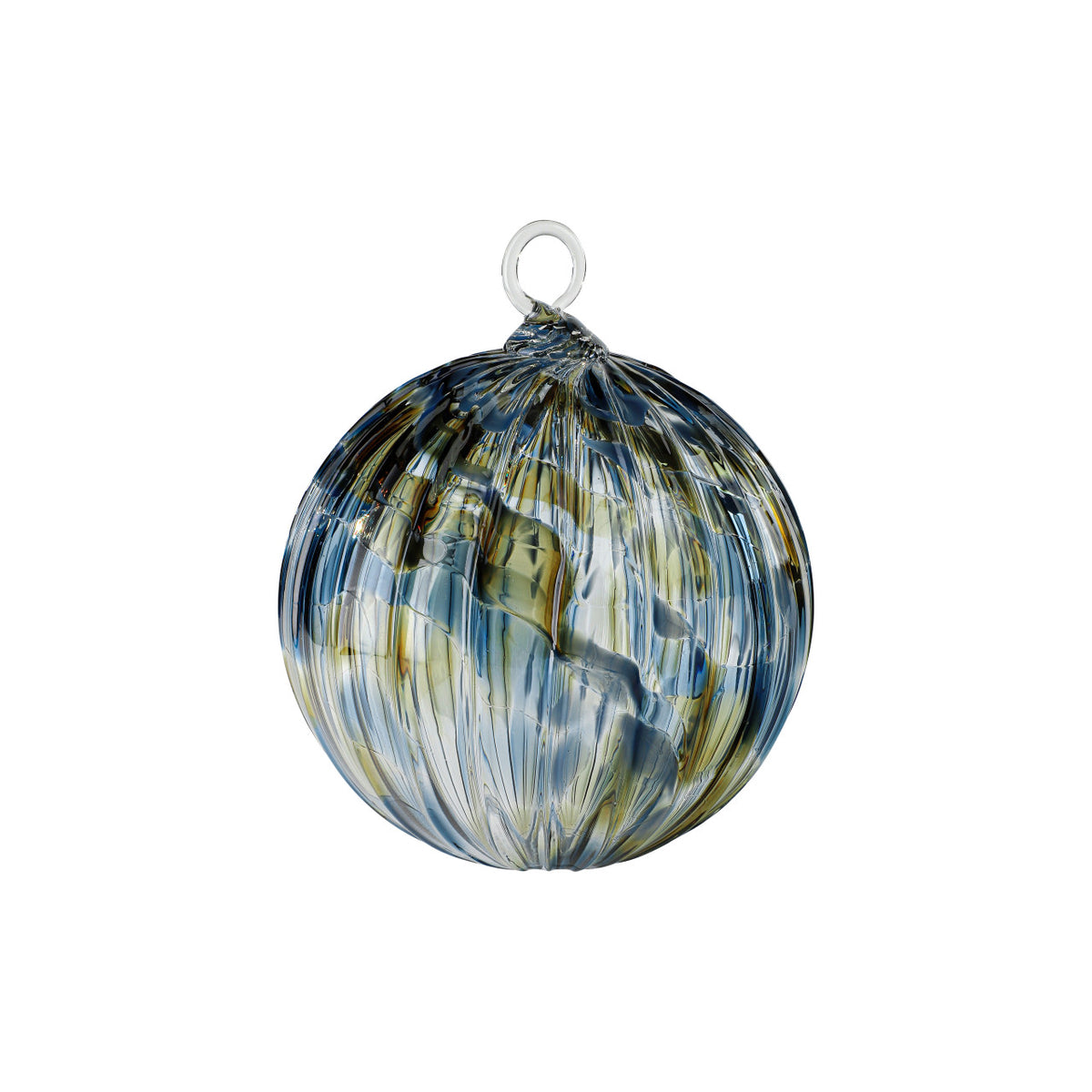 Mendocino, CA Handblown Glass Ornament