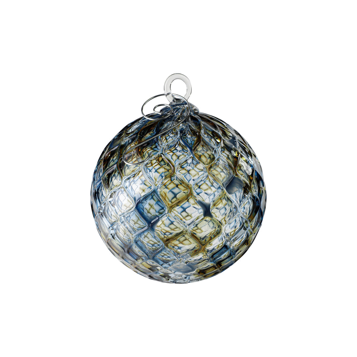 Mendocino, CA Handblown Glass Ornament