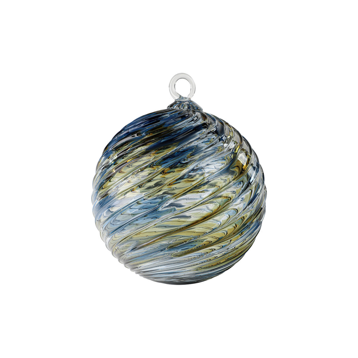 Mendocino, CA Handblown Glass Ornament