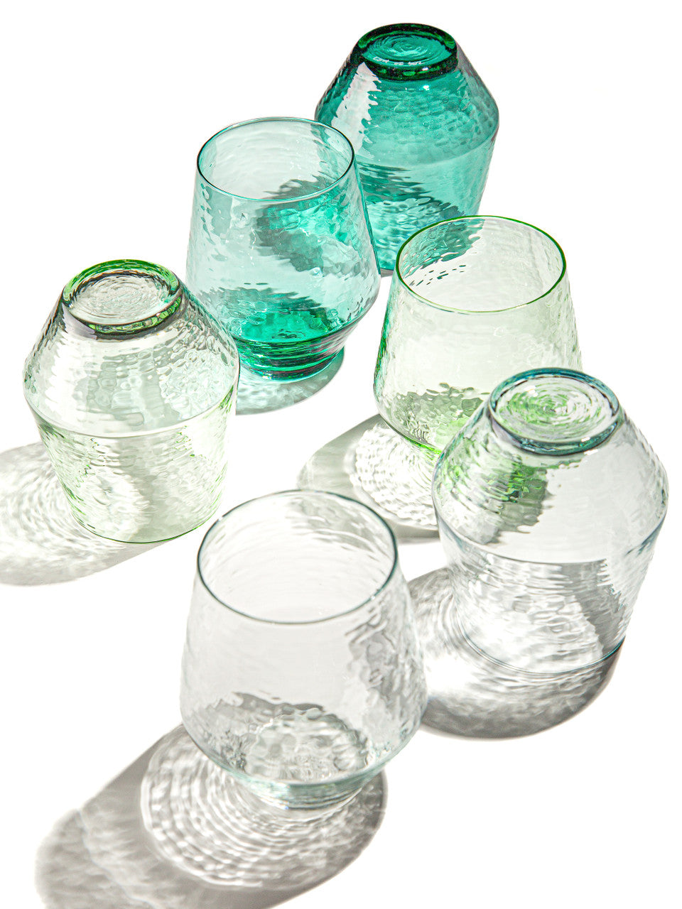 MINT Set of 6 | Sparkling Stemless Glassware