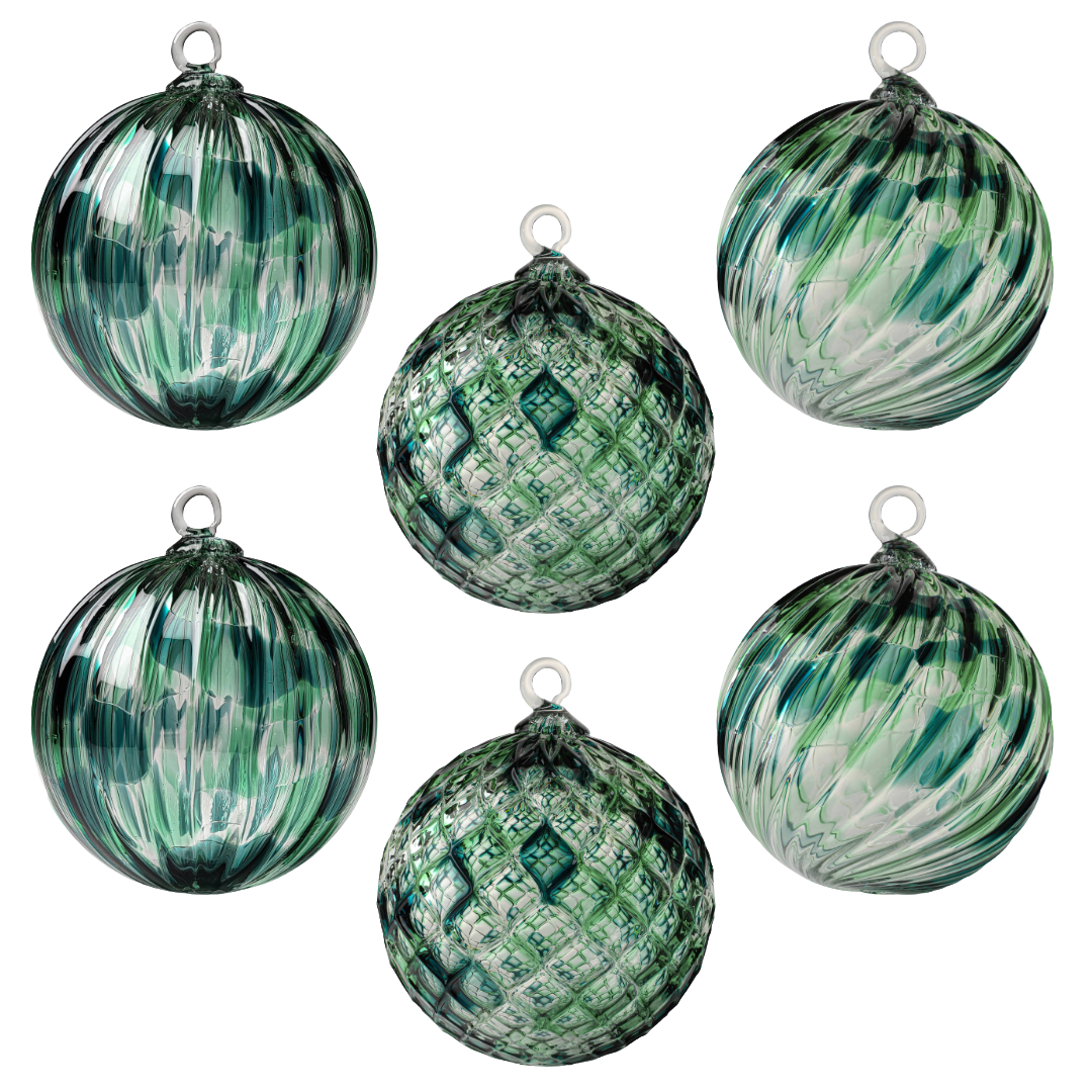 Noble Fir Handblown Glass Ornament