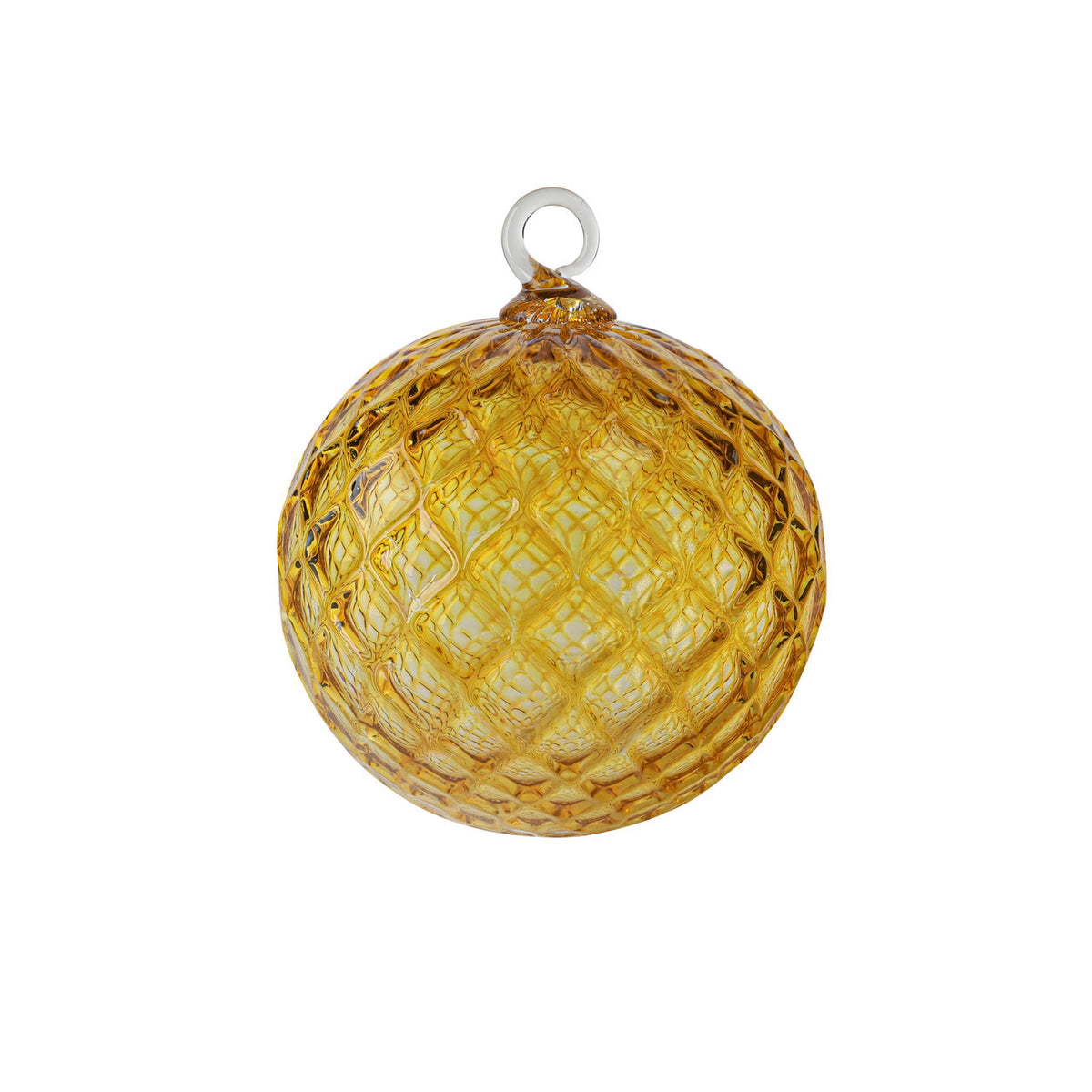 Pineapple Handblown Glass Ornament