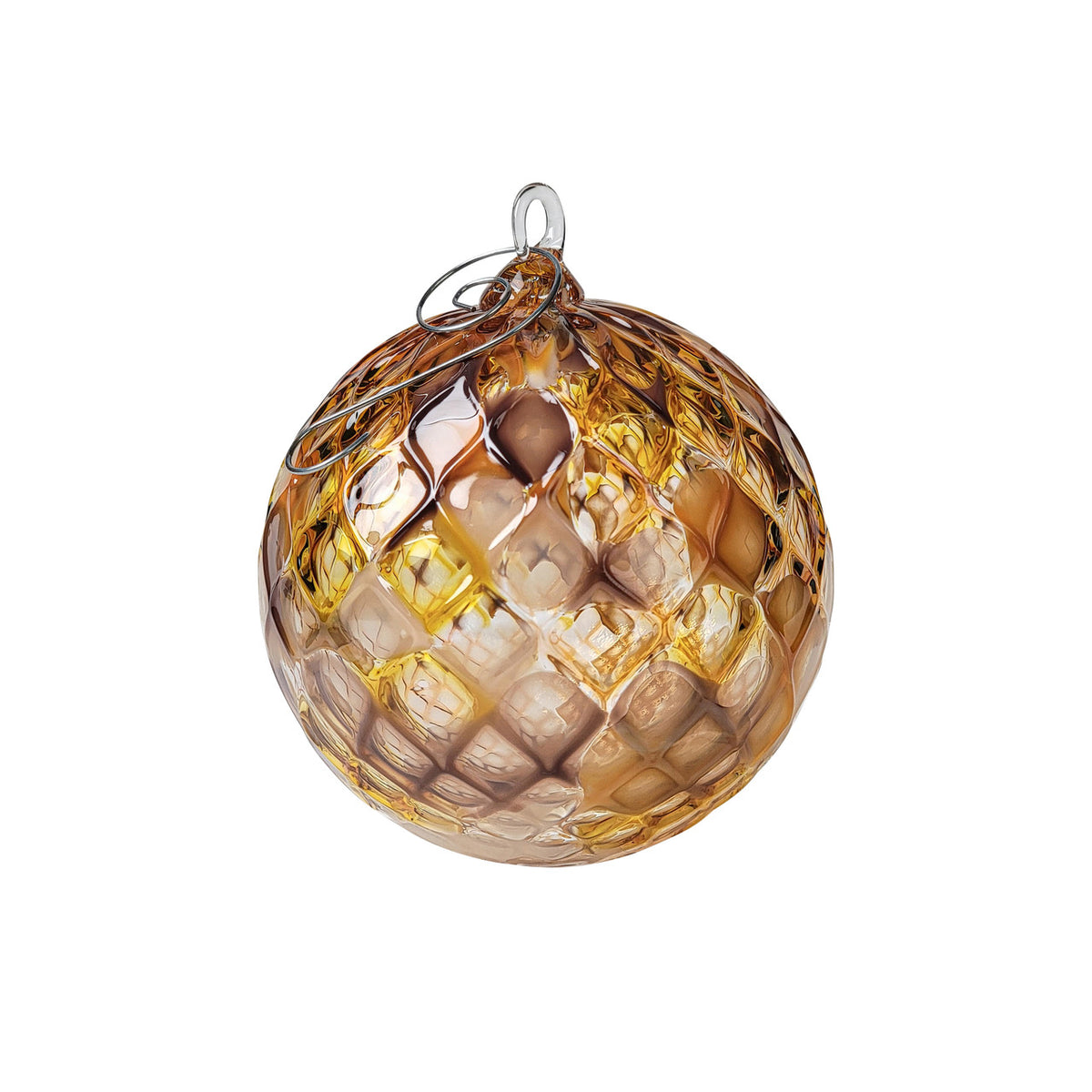 Orangevale, CA Handblown Glass Ornament