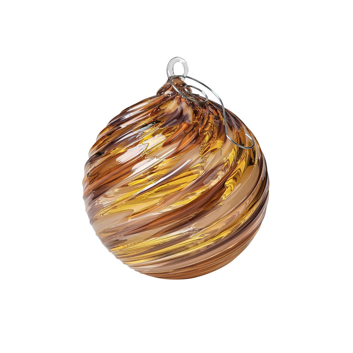 Orangevale, CA Handblown Glass Ornament