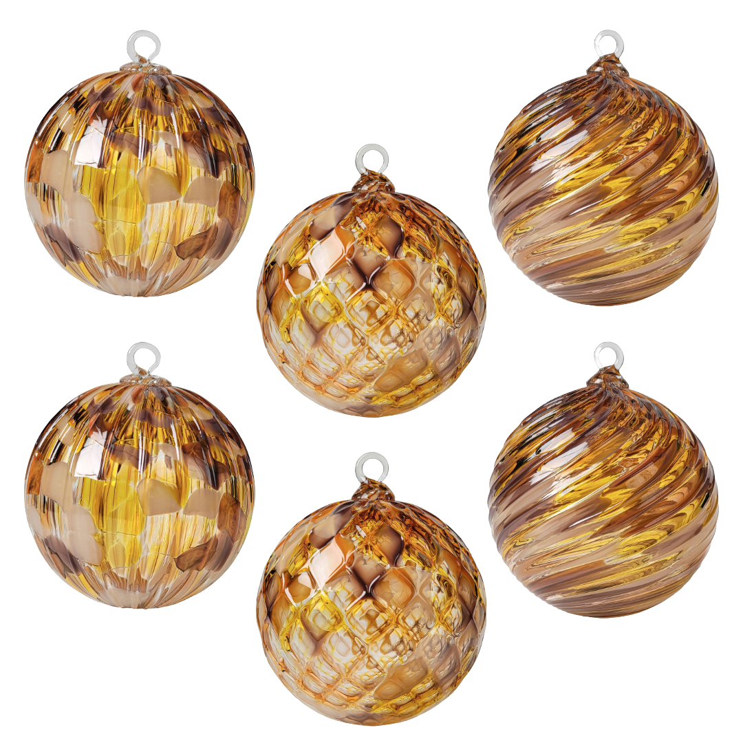 Orangevale, CA Handblown Glass Ornament