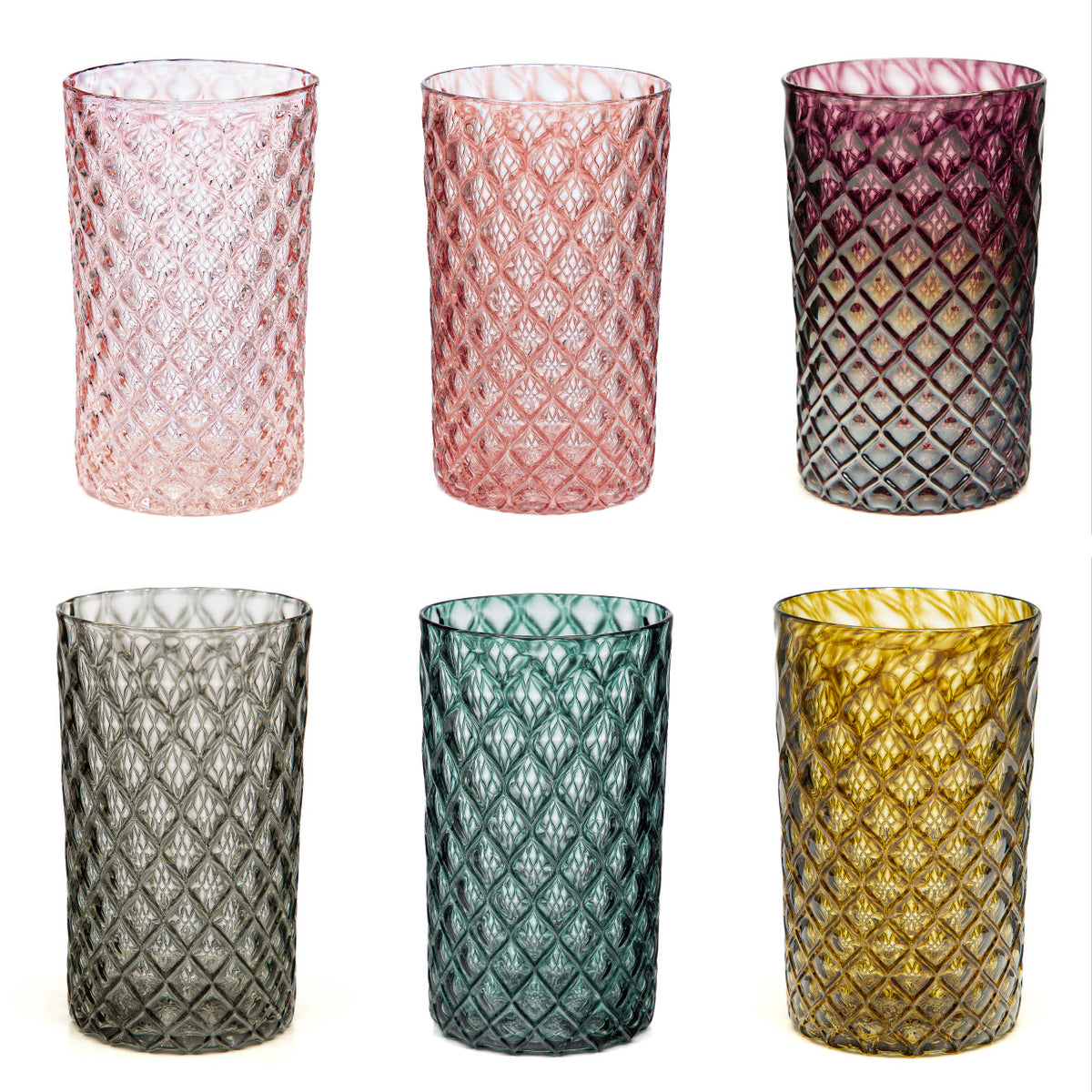 Plush Mandala Glass Set