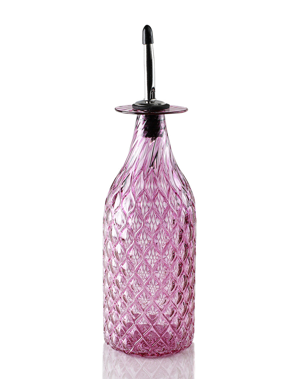 Pomegranate Pink Diamond Cut Bottle