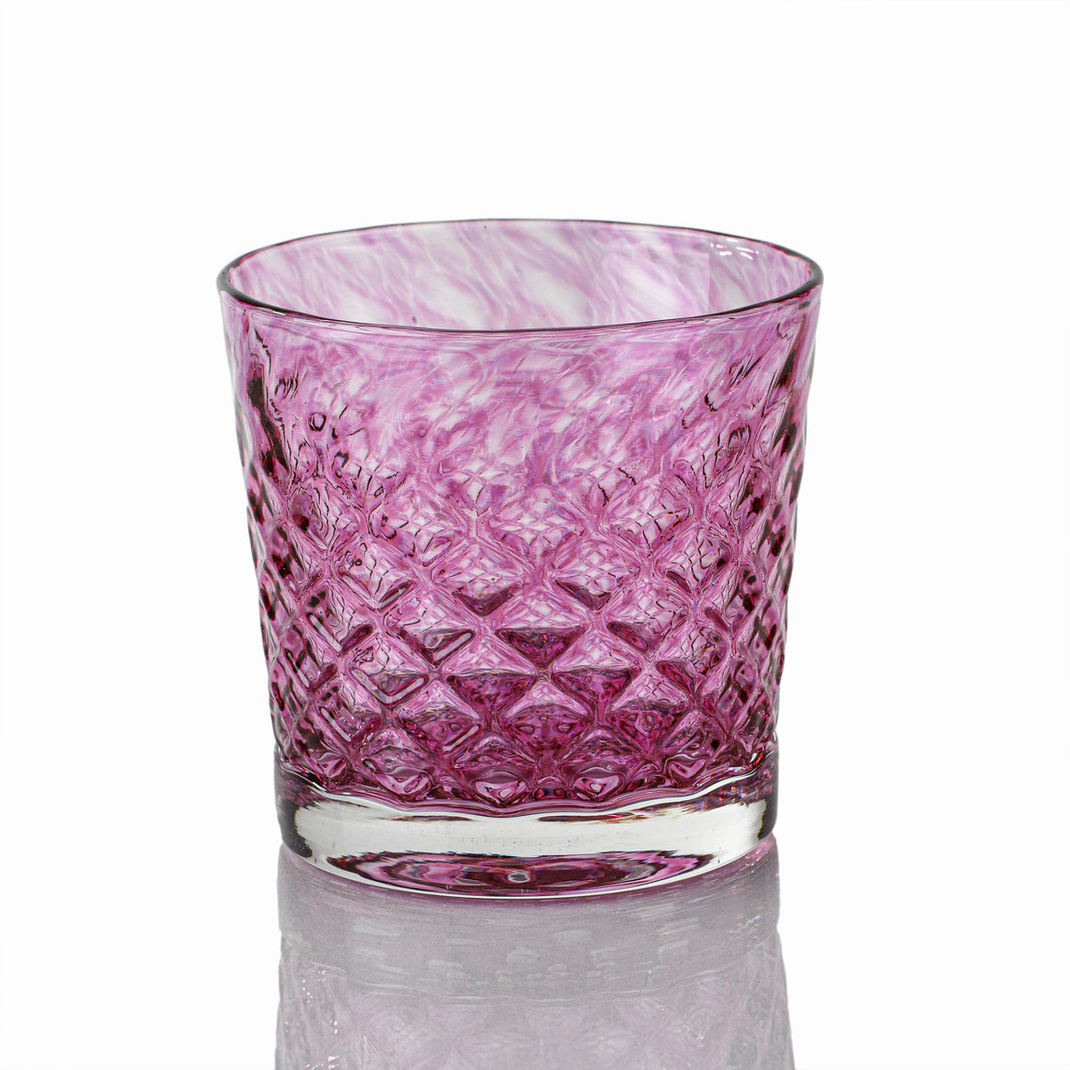 Pomegranate Pink & Pink Lemonade Mindala Glass Set