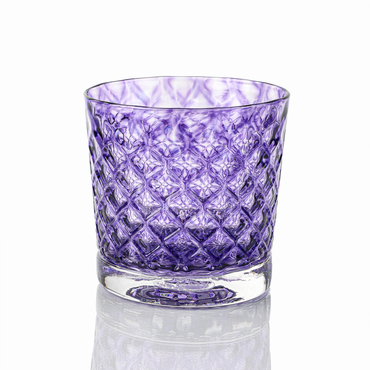 Lavender & Grape Mindala Glass Set
