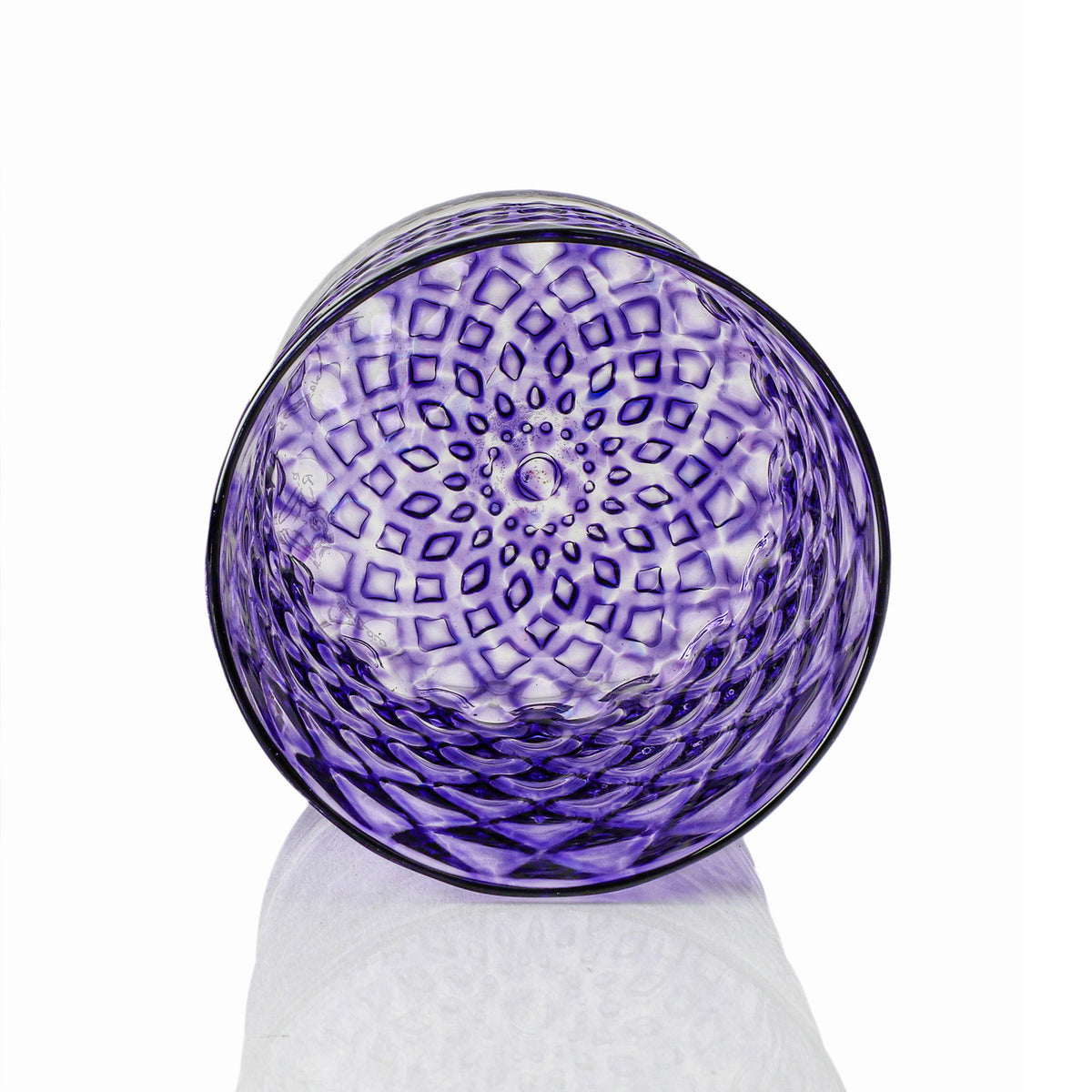 Lavender & Grape Mindala Glass Set