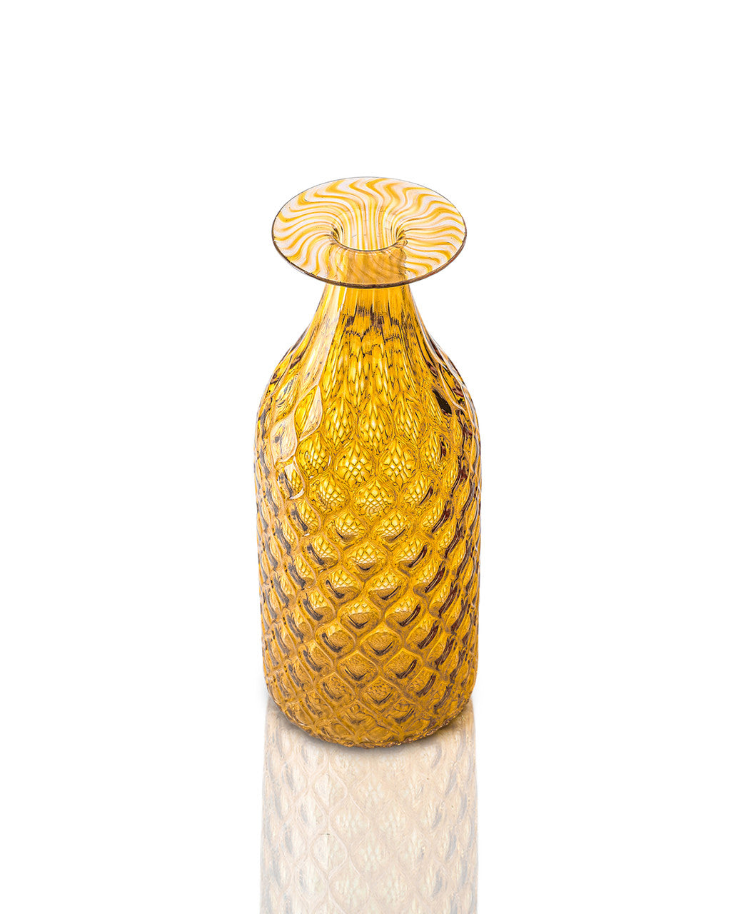 Pineapple Diamond Cut Bottle