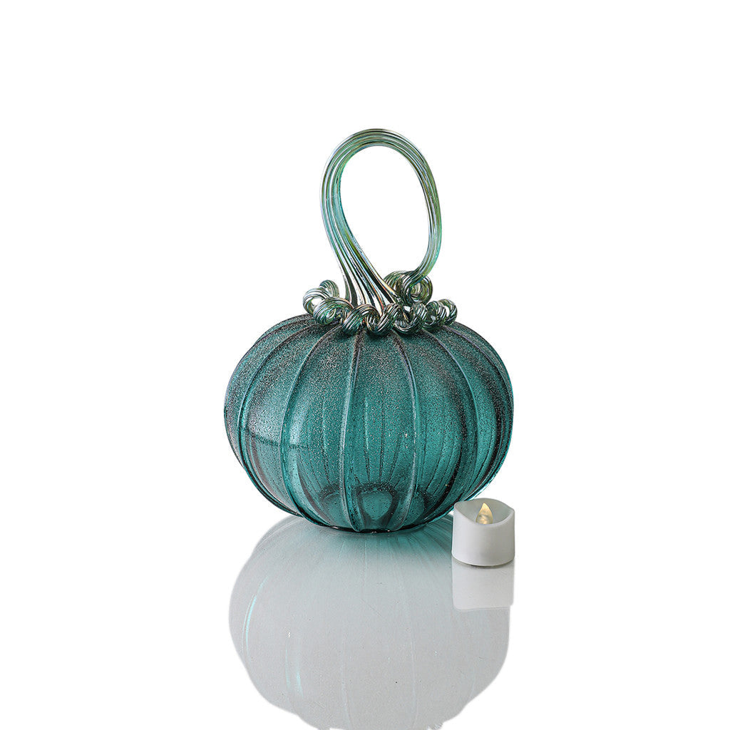 Siren Textured Pumpkin w/Tealight