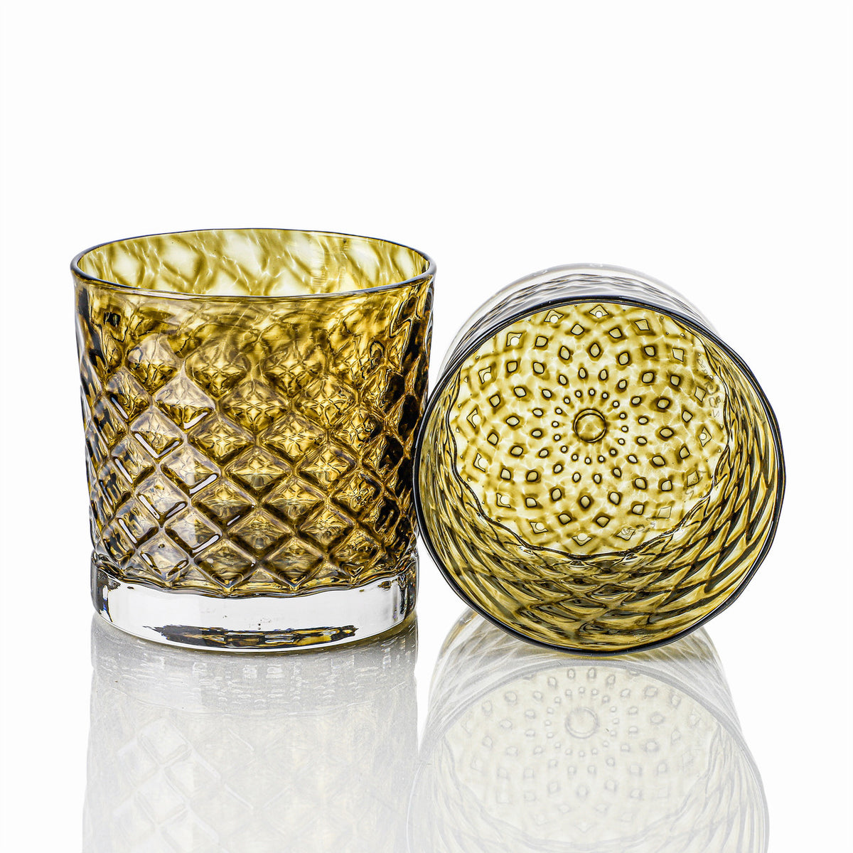 Fall Mindala Glass Set